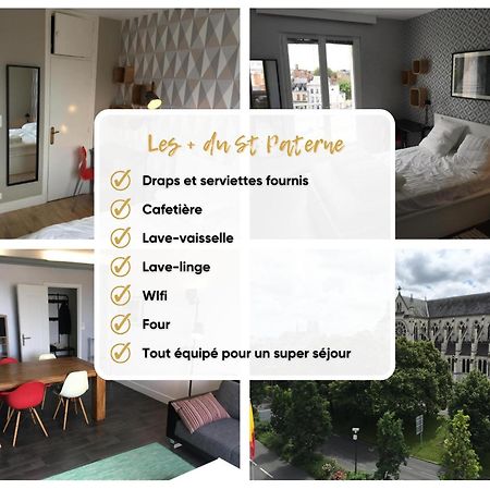 Le St Paterne, Hyper Centre, 3 Chambres Tt Confort Orléans Dış mekan fotoğraf